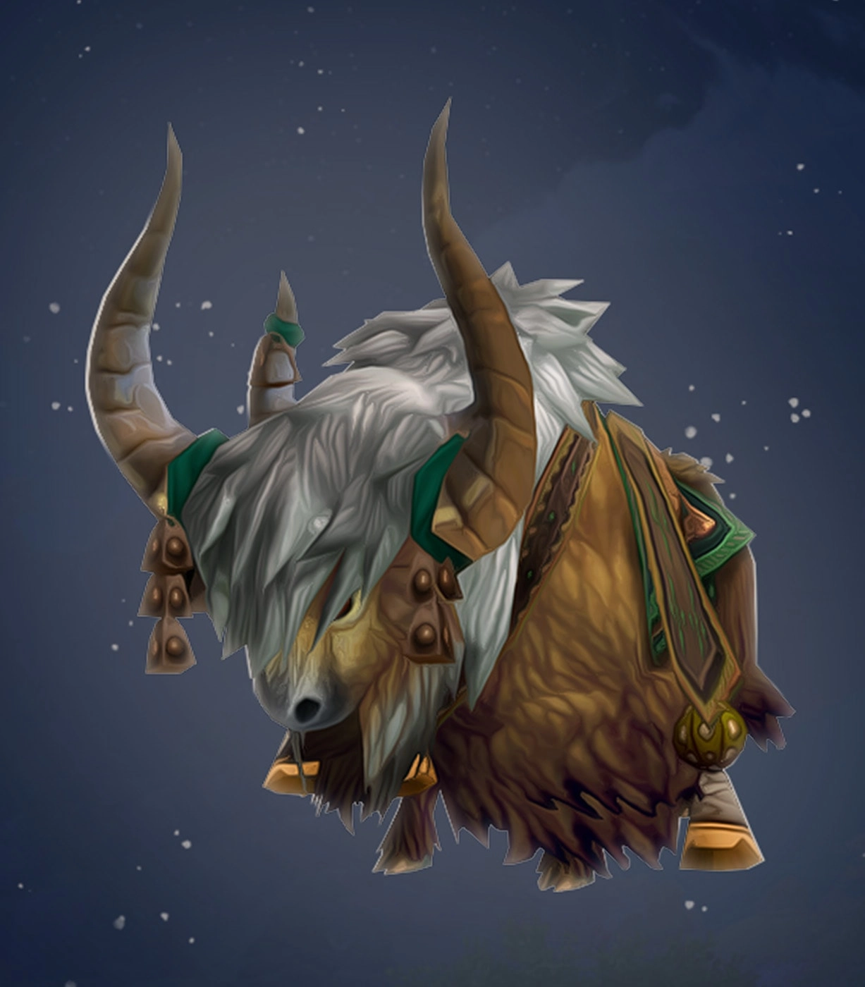 Reins of the Blonde Riding Yak Mount